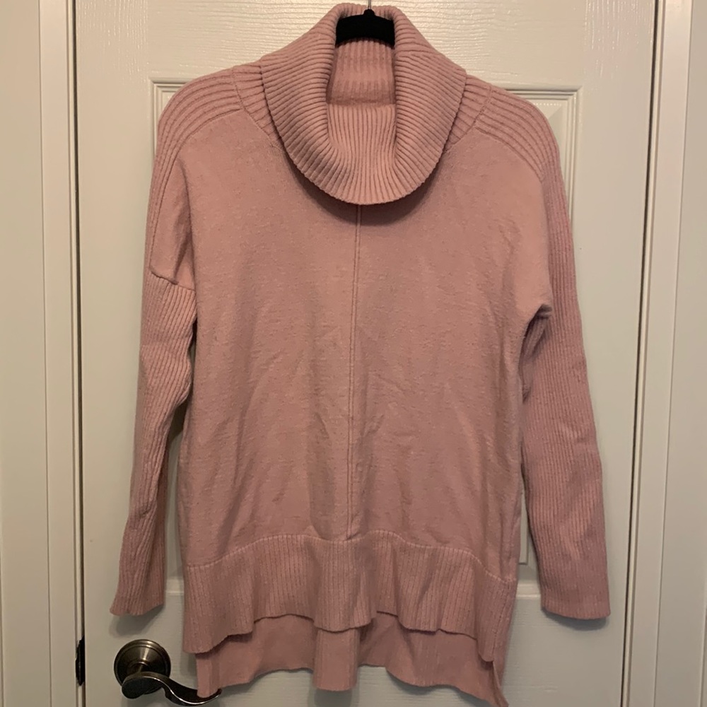 Cable & Gauge Cowl Neck Sweater